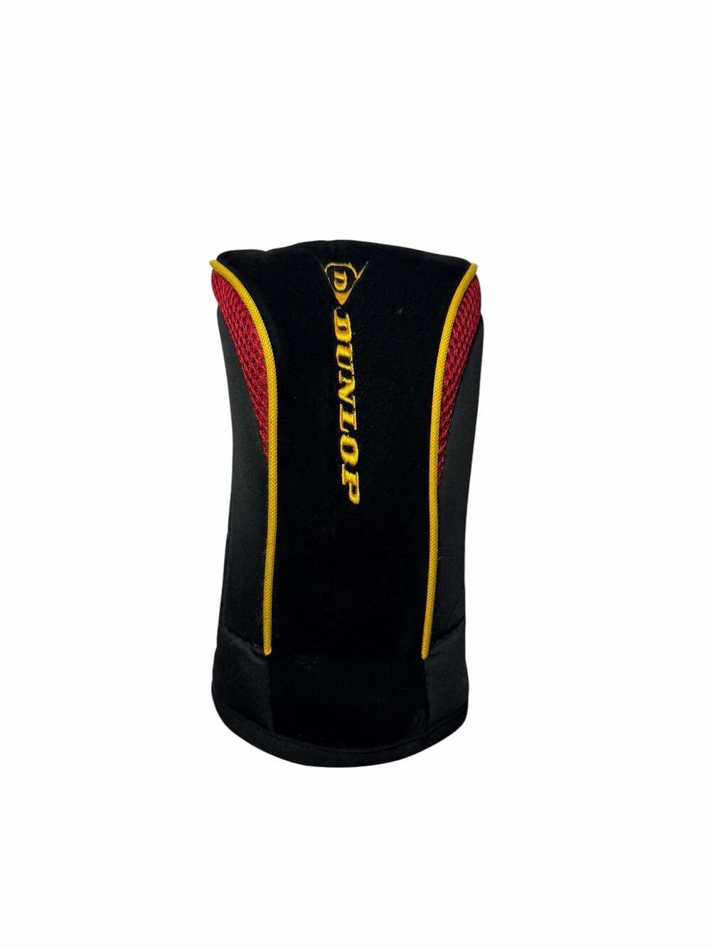 Dunlop Driver Golf Club Headcover - Black, Red, and Yellow